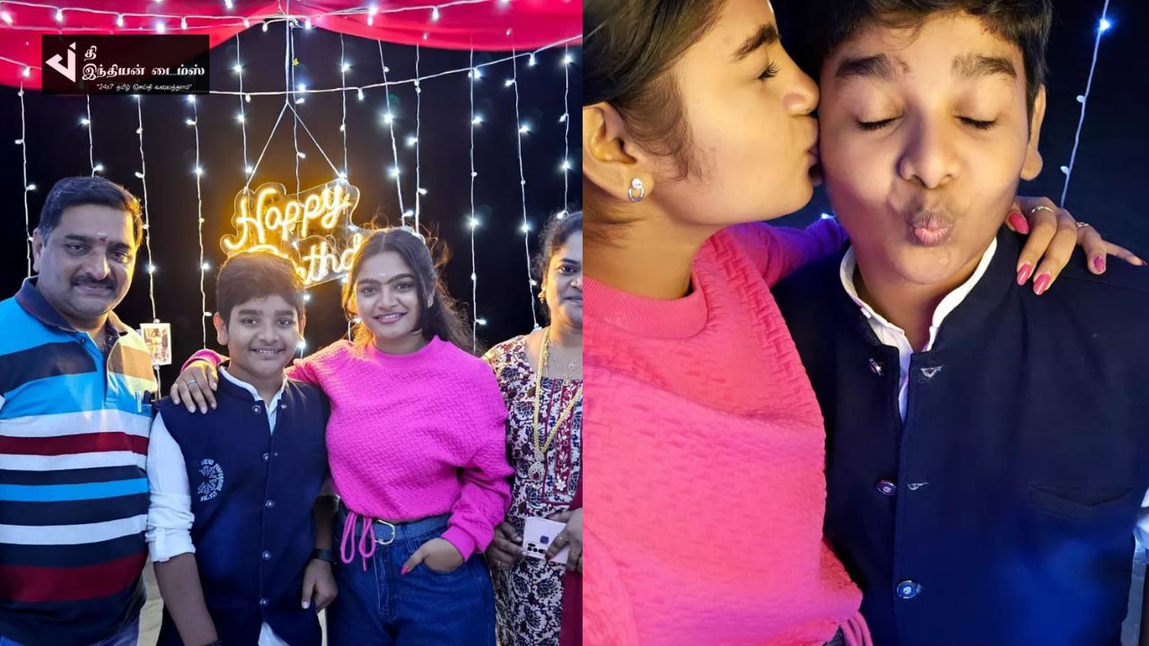 தம்பி பிறந்தநாளை கொண்டாடிய அயலி பட கதாநாயகி அபிநக்ஷத்ரா