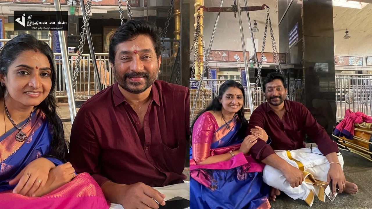 பாண்டியன் ஸ்டோர்ஸ் சீரியல் சுஜிதா திருமண நாள் கொண்டாட்டம்