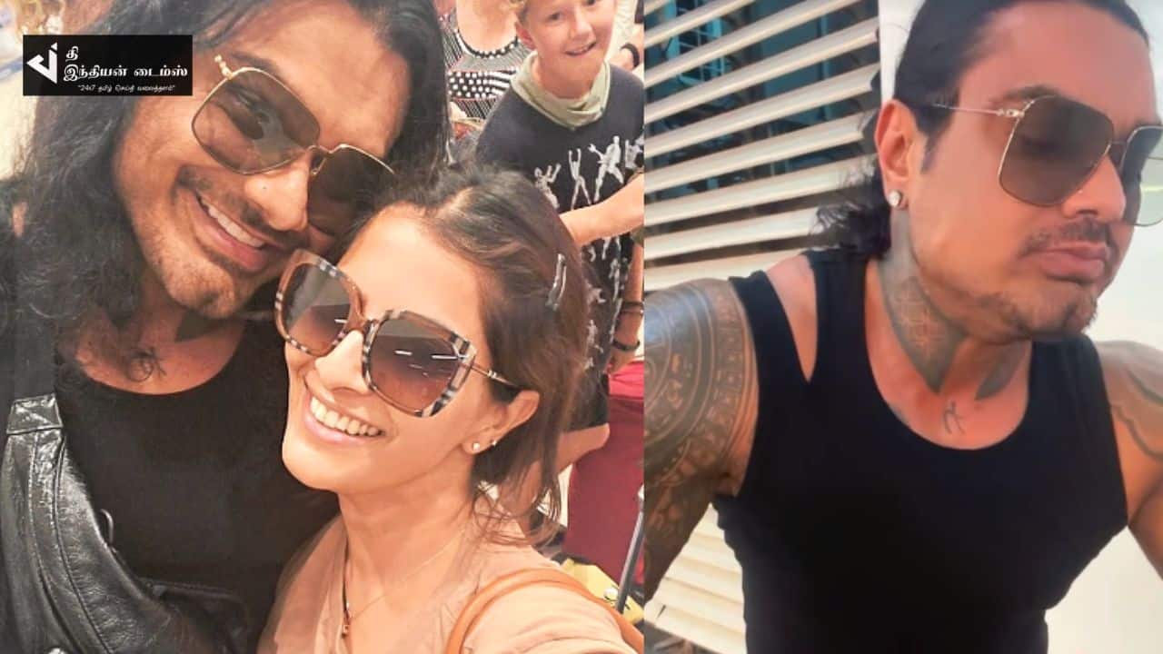 2வது நாள் விடுமுறையில் காதலனுடன் வரலக்ஷ்மி சரத்குமார்