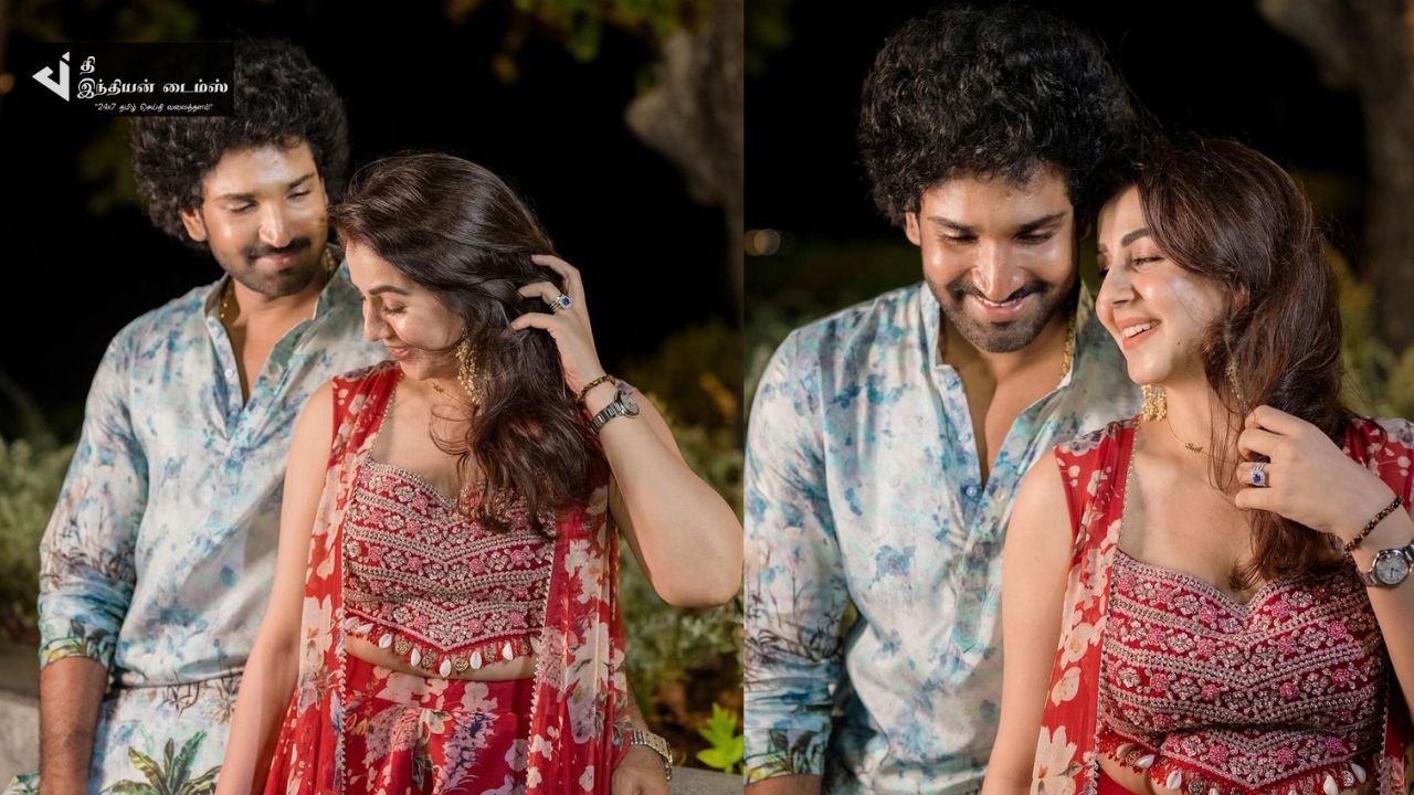 உனக்காக வாழ நினைக்கிறன்.. ஆதி நிக்கியின் கியூட்டான அழகிய புகைப்படங்கள்