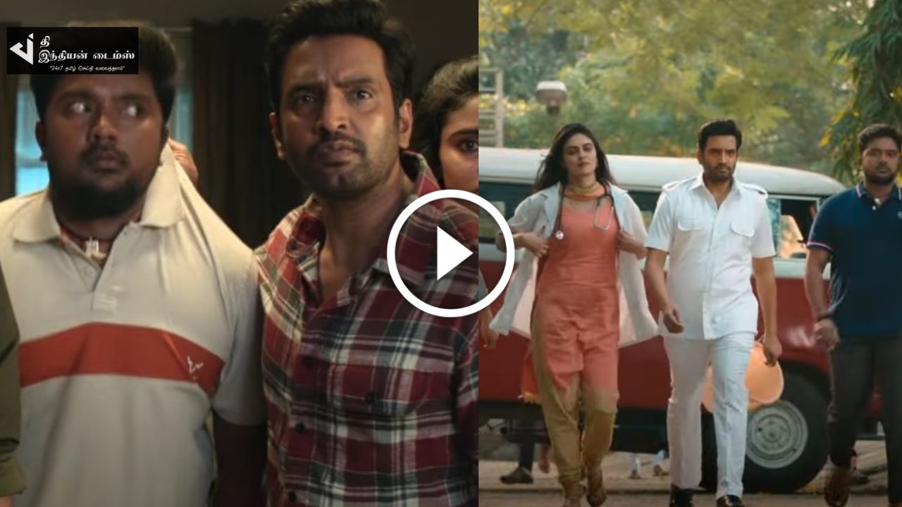 சந்தானம் நகைச்சுவையில் கலக்கும் இங்க நான் தான் கிங்கு ட்ரைலர் வெளியாகியது