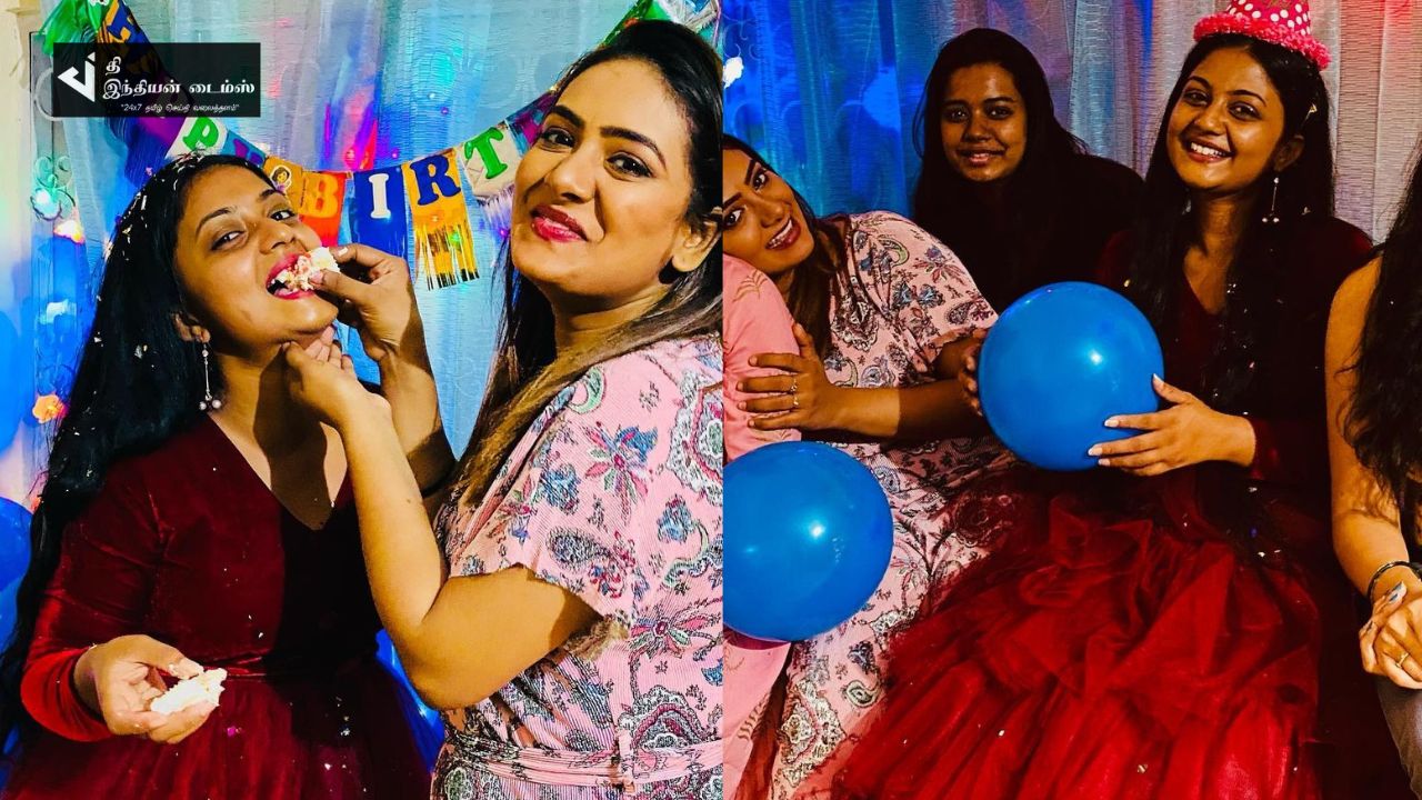 சிறகடிக்க ஆசை கதாநாயகி மீனாவின் பிறந்தநாள் கொண்டாட்ட புகைப்படங்கள்