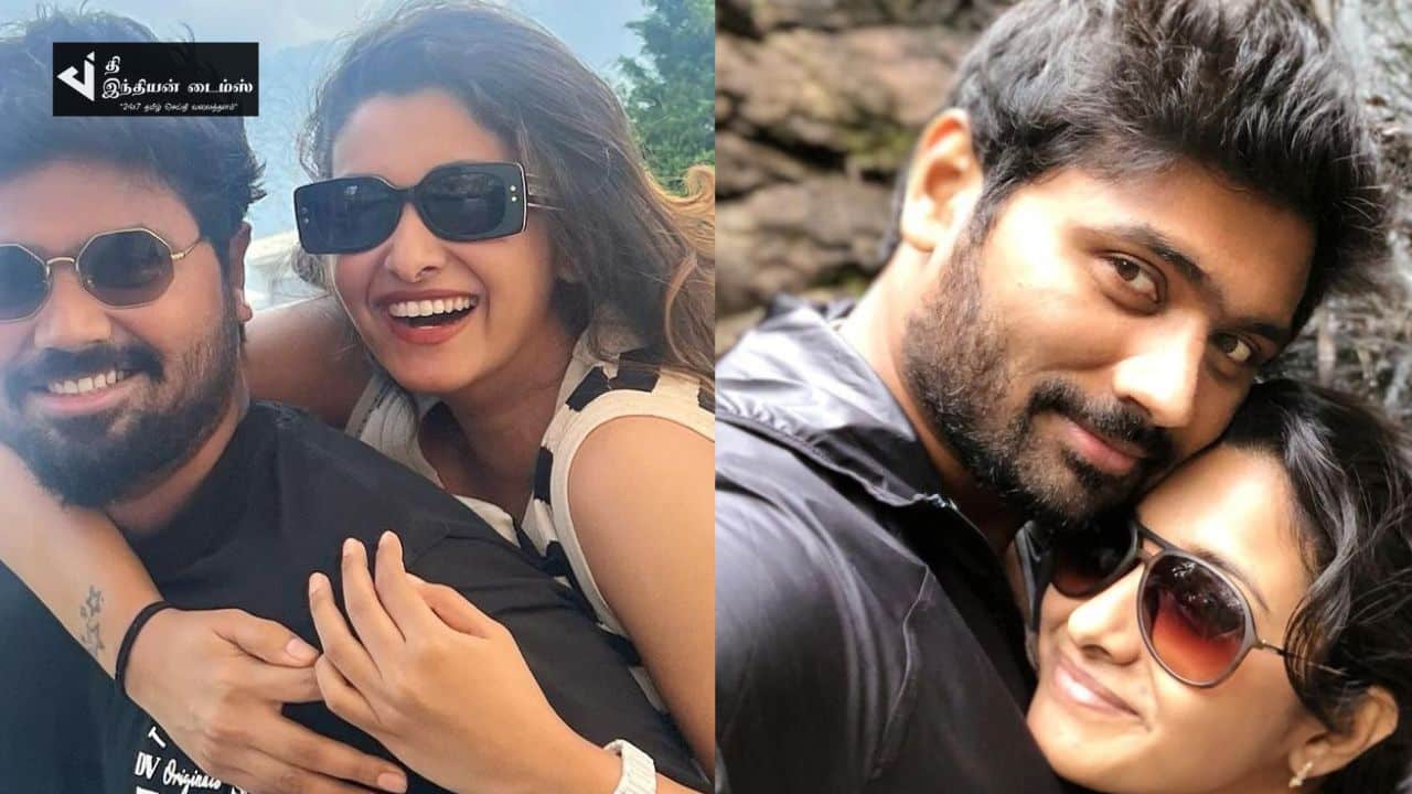 காதலனுடன் நடிகை ப்ரியா பவானி சங்கர் எடுத்துக்கொண்ட புகைப்படங்கள்