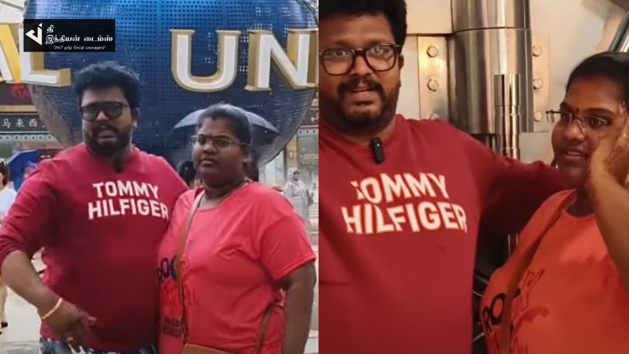 மாமா உடன் வெளிநாட்டில் HONEYMOON-ஐ கொண்டாடும் நடிகை இந்திரஜா சங்கர்