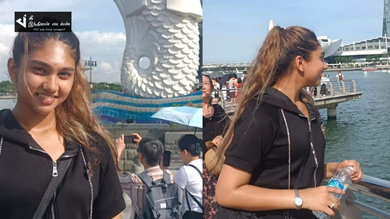 சிங்கப்பூரில் விடுமுறையை கொண்டாடும் BIGGBOSS ஜோவிகா