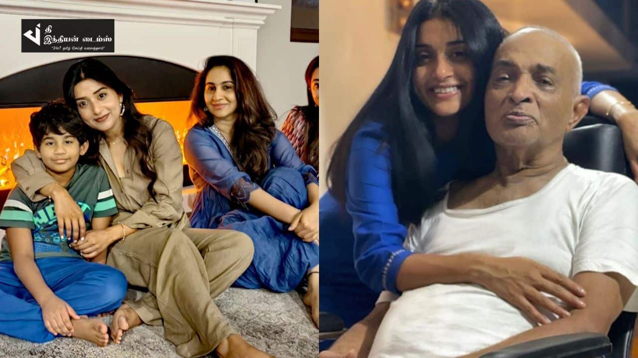 நடிகை மீராஜாஸ்மின் அழகிய குடும்ப புகைப்படங்கள்