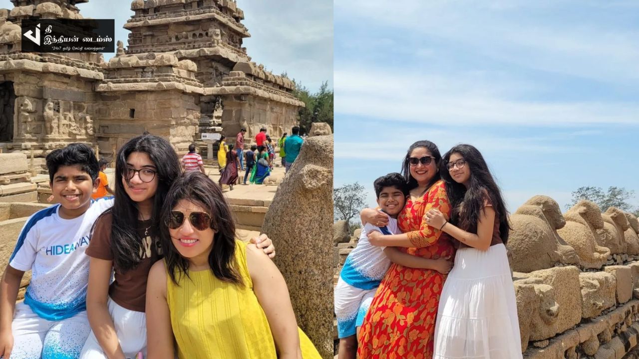 நடிகர் அருண் விஜய் குடும்பம் மகாபலிபுரத்தில் WEEK END கொண்டாட்டம்