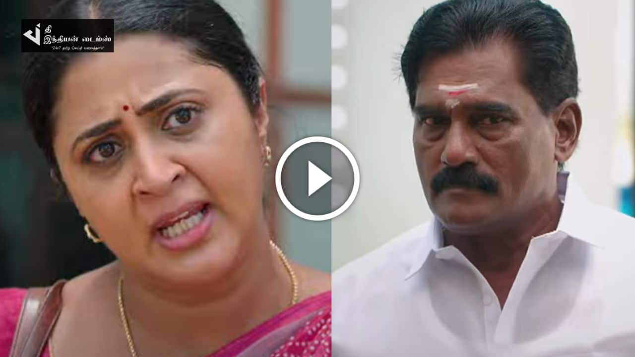 கேக்குற கேள்விக்கு பதில் சொல்லிட்டு போ… AGS-ஐ வெளுத்த ஈஸ்வரி… எதிர்நீச்சல் ப்ரோமோ