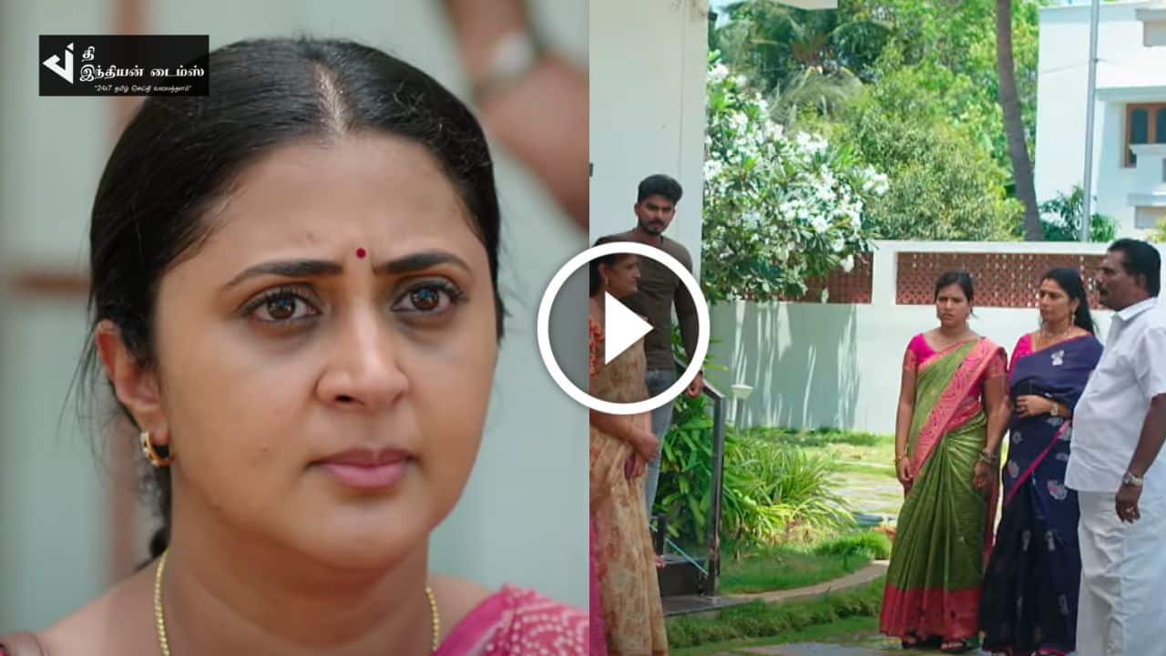 கல்யாணம் தர்ஷினிக்கு இல்லை தர்ஷனுக்கு.. Twist வைத்த AGS-ஆல் அதிர்ச்சியாகிய ஈஸ்வரி.. எதிர்நீச்சல் ப்ரோமோ