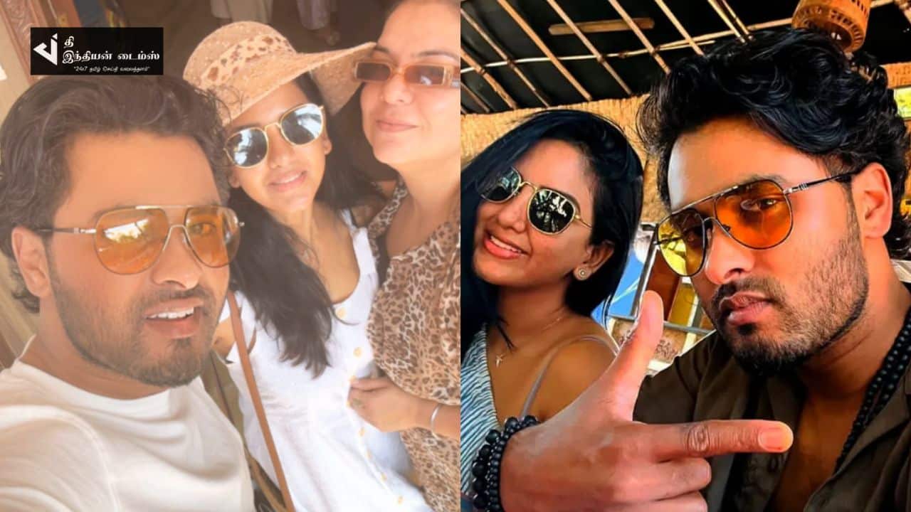 காதலன் அமீருடன் விடுமுறைக்கு கோவா சென்ற பாவனி ரெட்டி