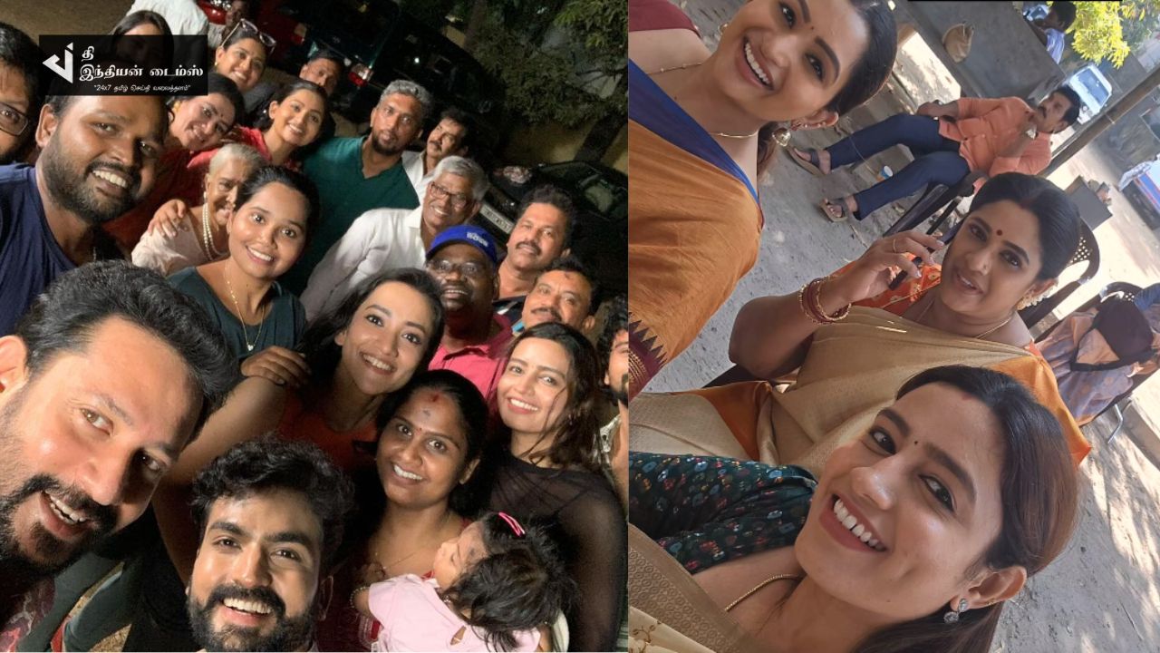 முடிந்தது தமிழும் சரஸ்வதியும் சீரியல்… கடைசி எபிசோட் படப்பிடிப்பு தள புகைப்படங்கள்