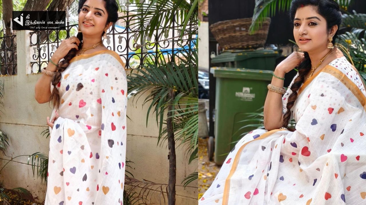 மனைவி மகாவை ரசித்து புகைப்படம் எடுத்த ரவீந்தர்