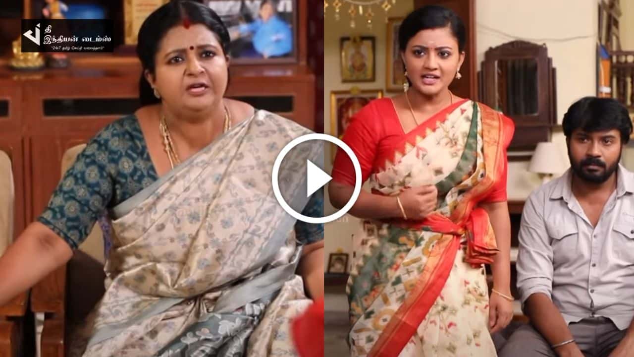 தண்டம் என கூறிய விஜயாவை LEFT RIGHT வாங்கிய மீனா… சிறகடிக்க ஆசை ப்ரோமோ