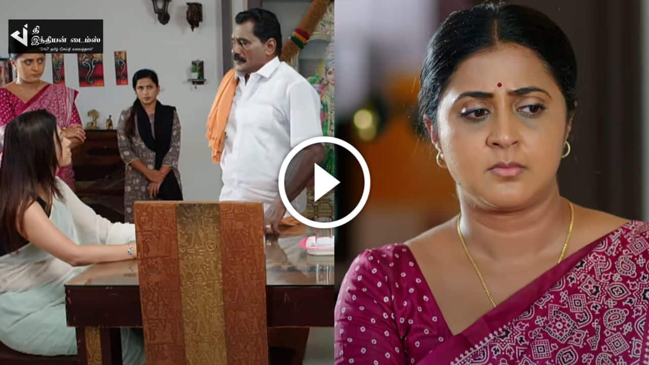 வக்கீலை வைத்து AGS-ஐ மிரட்டிய ஈஸ்வரி… எதிர்நீச்சல் ப்ரோமோ