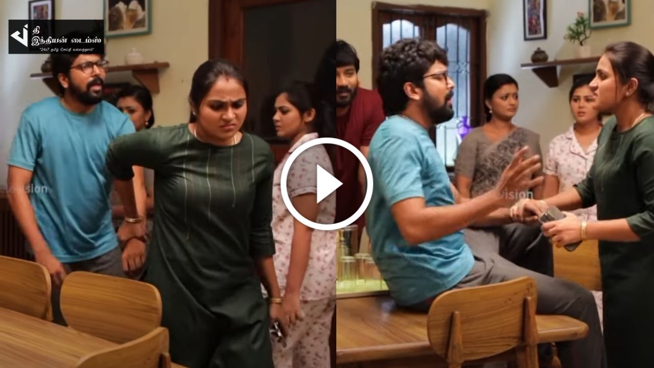 குடிச்சிட்டு வந்து கலாட்டா செய்யும் மனோஜ்… சிறகடிக்க ஆசை ப்ரோமோ