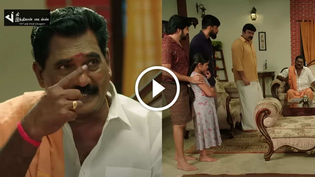 கரிகாலன அனுப்பி நான் உங்க பணத்தை பறித்த மாதிரி பேசுறீங்க.. Ethirneechal Promo