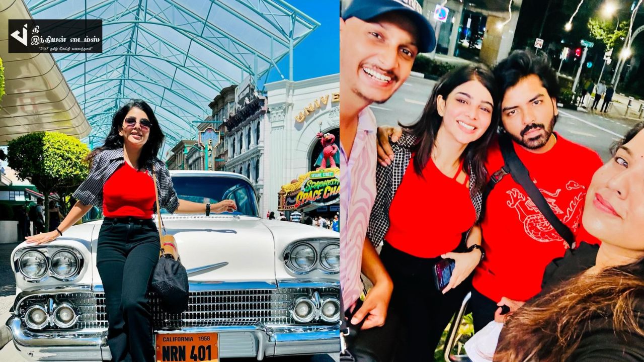 நண்பர்களுடன் வெளிநாட்டில் விடுமுறையை கொண்டாடிய CWC பவித்ரா