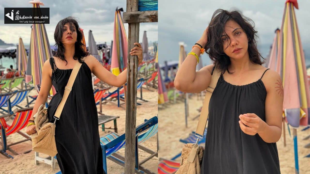 ப்ரேமம் நாயகி மடோனா கடற்கரையில் WEEKEND கொண்டாட்ட புகைப்படங்கள்