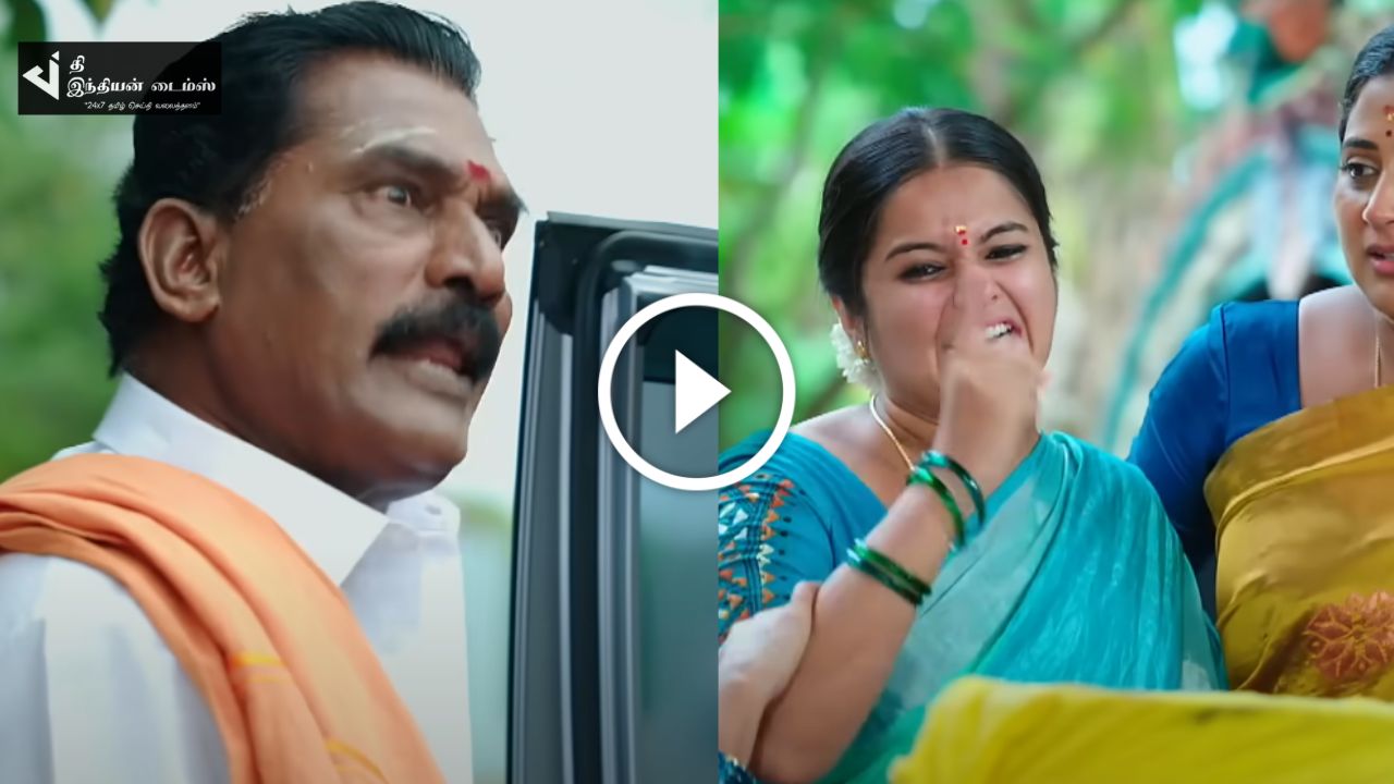 காலை வெட்டிடுவேன்.. AGS-ஐ கிழித்த நந்தினி… எதிர்நீச்சல் ப்ரோமோ