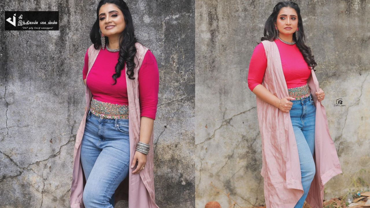 மாடர்ன் உடையில் மாஸ் காட்டும் CWC சுஜிதாவின் கலக்கலான புகைப்படங்கள்