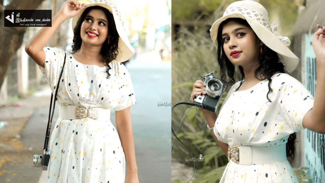 மதராசபட்டினம் எமி ஜாக்சன் போல மாறிய பிக் பாஸ் ஜனனி புகைப்படங்கள்