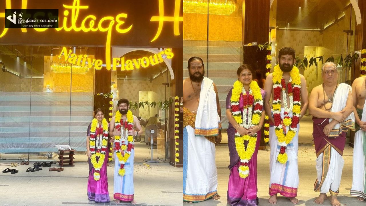 மலேசியாவில் பிரம்மாண்ட ஹோட்டல் திறந்த ரோஜா சீரியல் நாயகி பிரியங்கா