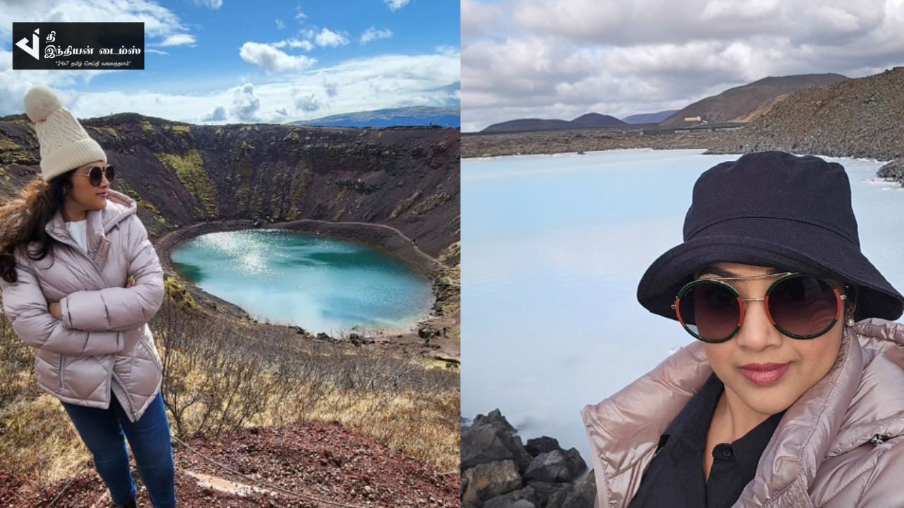 விடுமுறைக்கு லண்டன் சென்ற நடிகை மீனாவின் கியூட்டான புகைப்படங்கள்