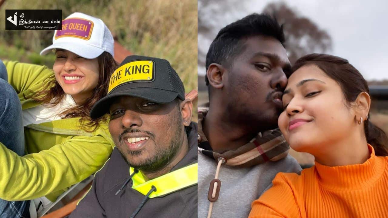 கணவர் அட்லீ உடன் விடுமுறையில் வெளிநாட்டில் பிரியா