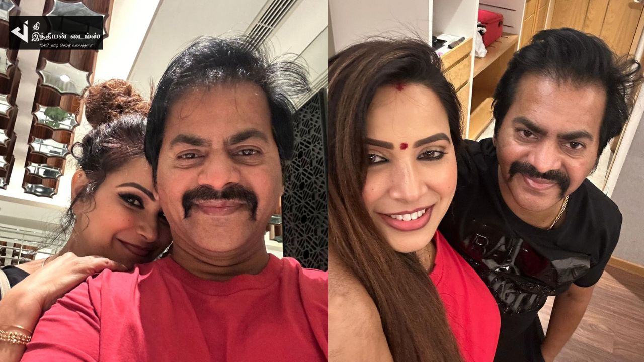 WEEKEND-க்கு மனைவி உடன் OUTING சென்ற நடிகர் ரெடின் கிங்ஸ்லி