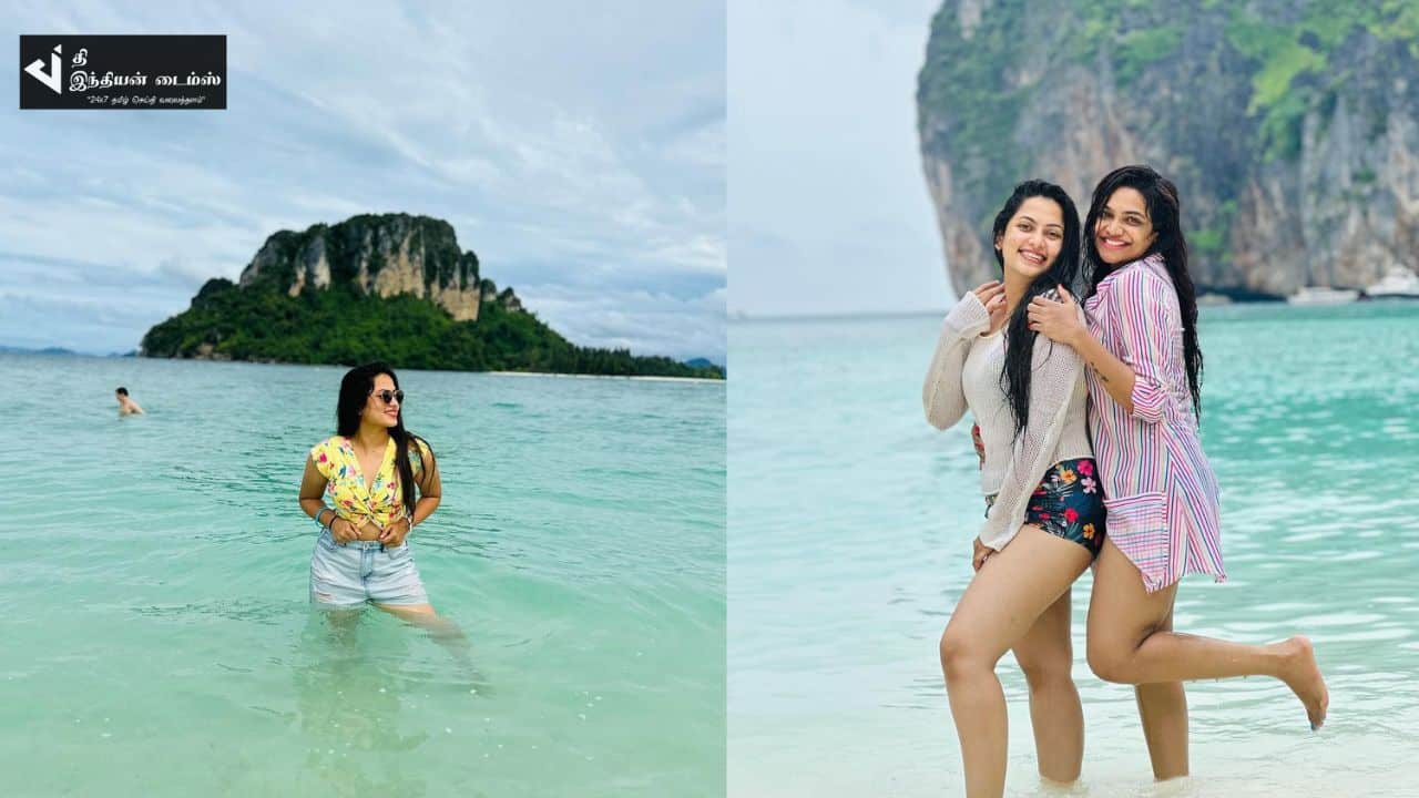 BALI-ல் எதிர்நீச்சல் ஜனனி விடுமுறை கொண்டாட்ட புகைப்படங்கள்