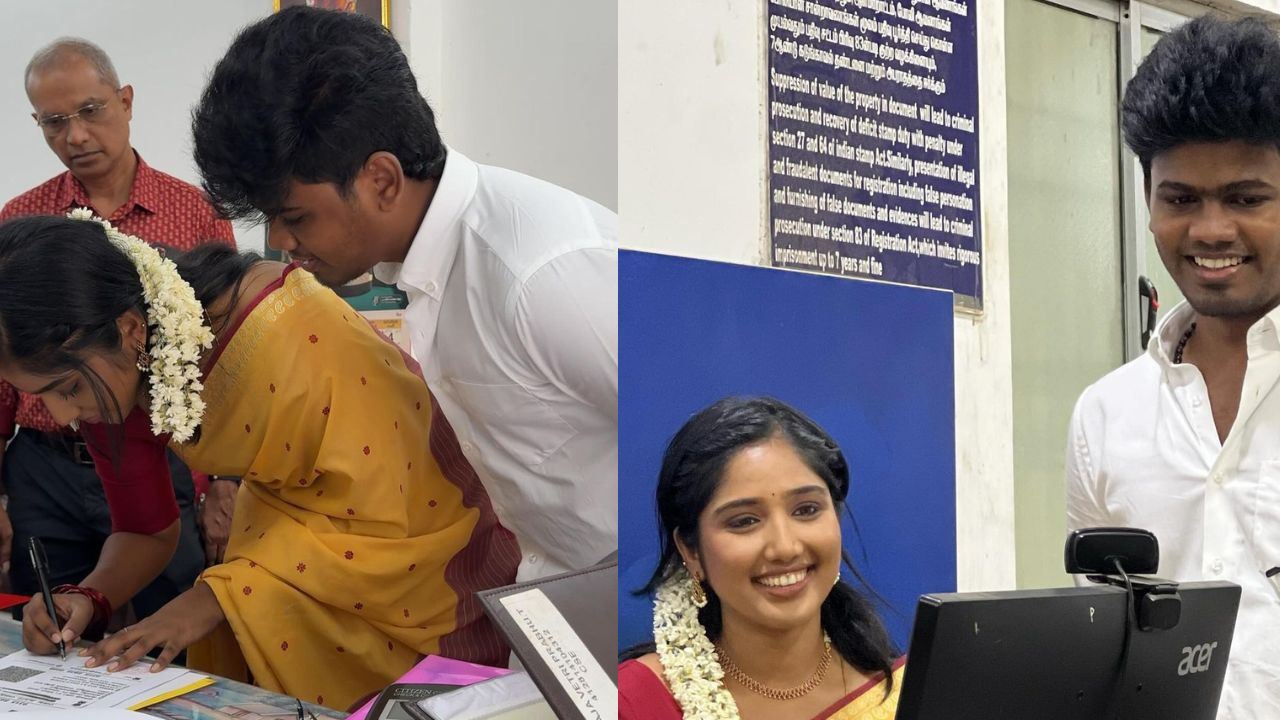 Register திருமணம் செய்துகொண்ட கனா காணும் காலங்கள் கவுதம் அபி