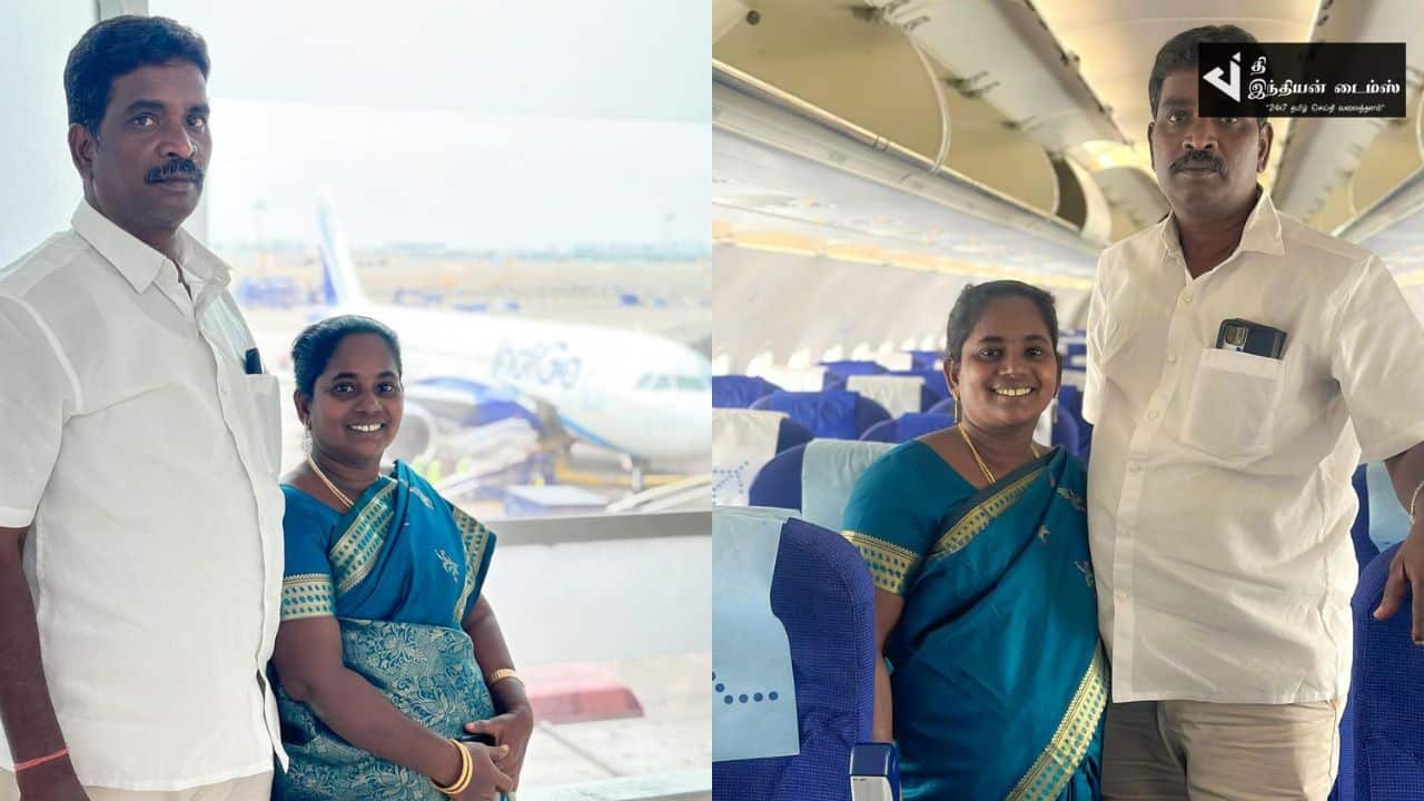 பெற்றோர்களை விமானத்தில் அழைத்து சென்ற VIJAYTV DJ பிளாக்