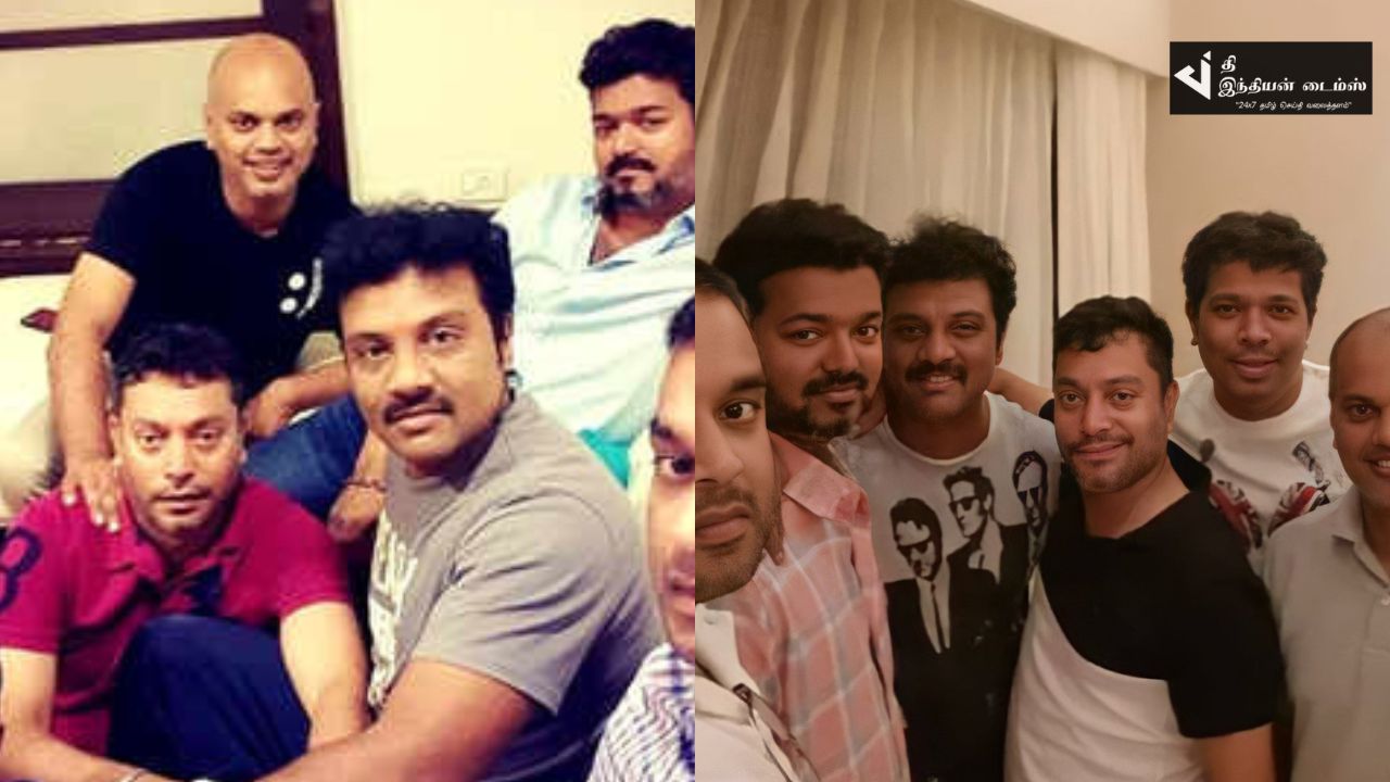 நெருங்கிய நண்பர்களுடன் தளபதி விஜய் எடுத்துக்கொண்ட புகைப்படங்கள்