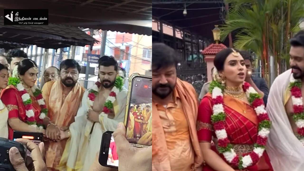 நடிகர் ஜெயராம் மகள் திருமணம் இன்று கோலாகலமாக நடைபெற்றது
