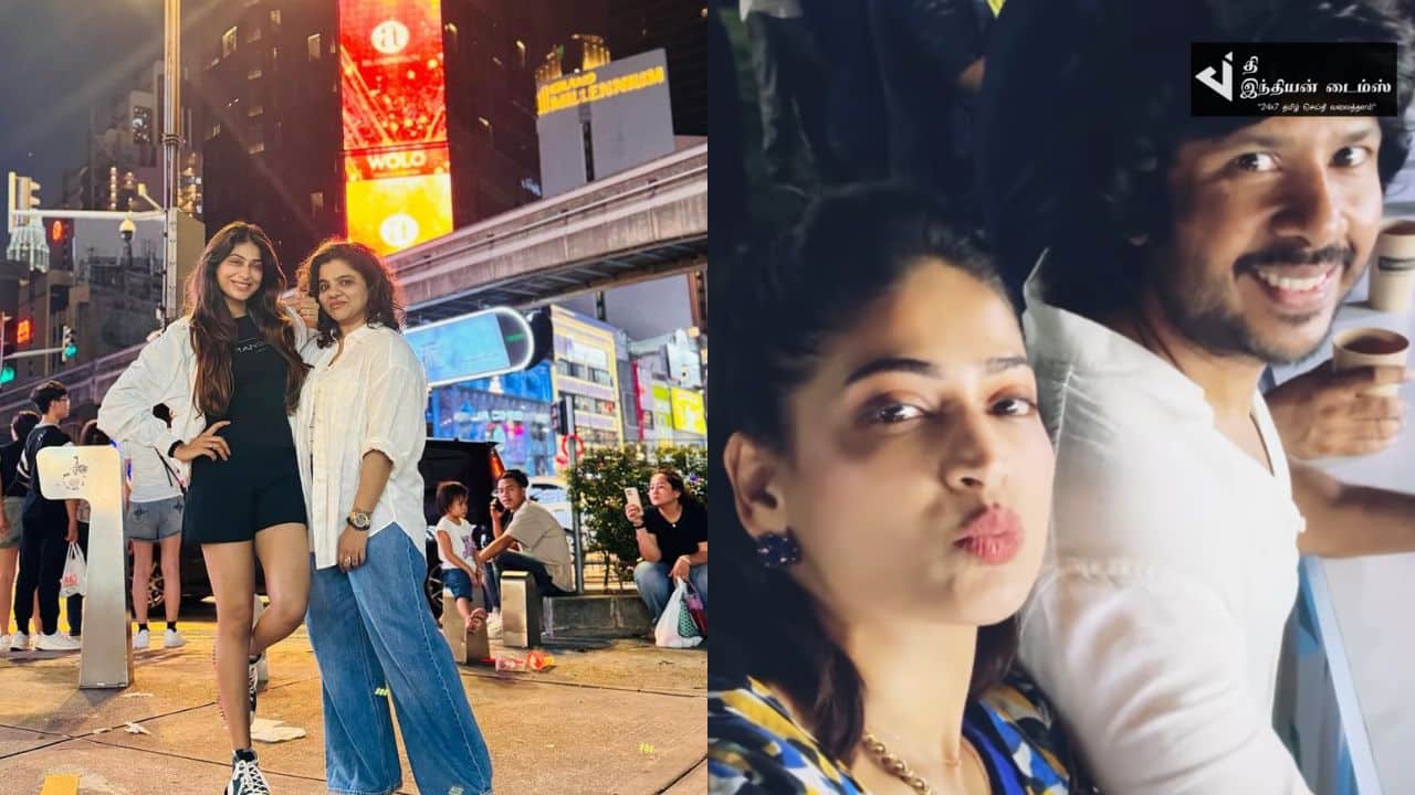 வெளிநாட்டில் Full Vibe-ல் சென்னை 28 பட நடிகை விஜயலக்ஷ்மி