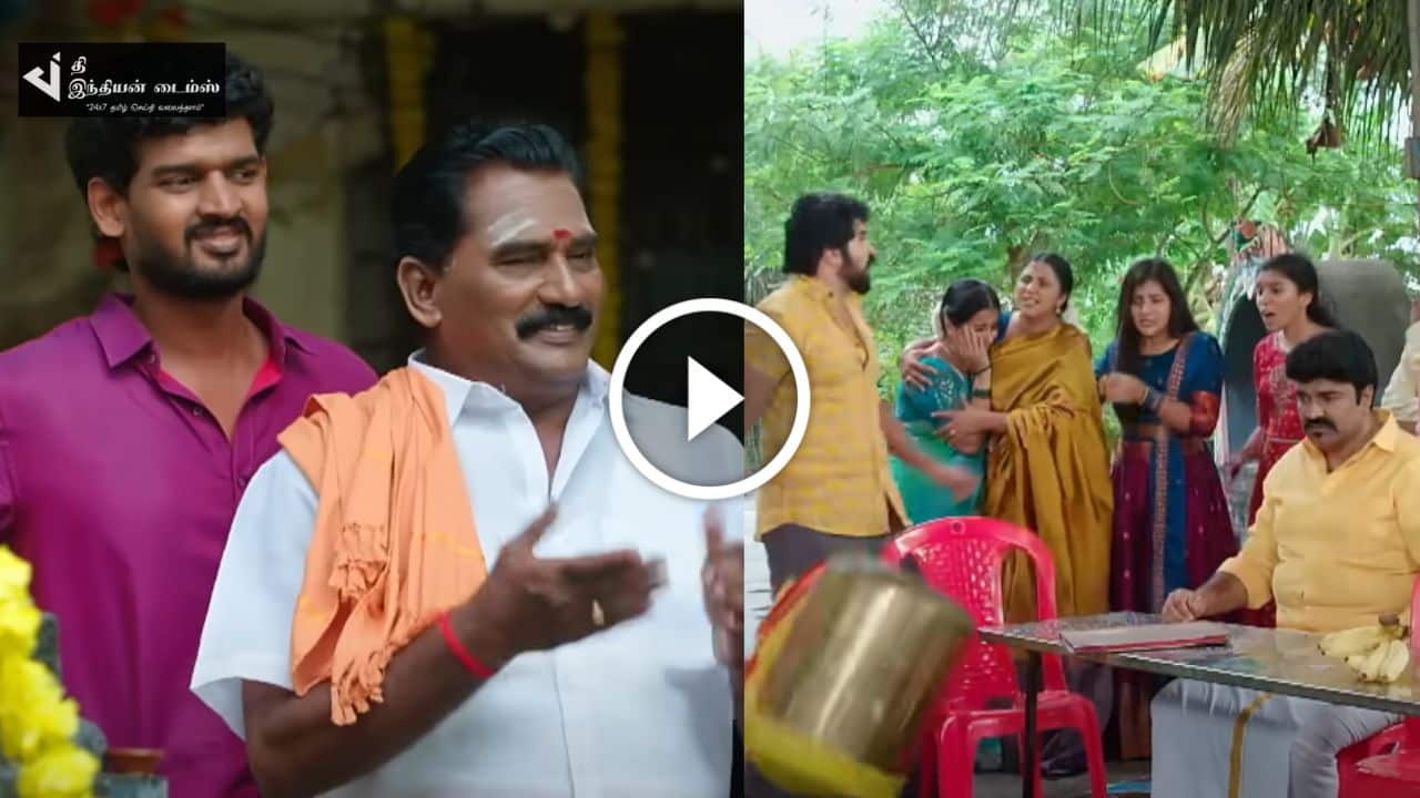 மொய் விருந்தில் வந்த சண்டை… கைகொட்டி சிரித்த ஆதி குணசேகரன்.. எதிர்நீச்சல் ப்ரோமோ