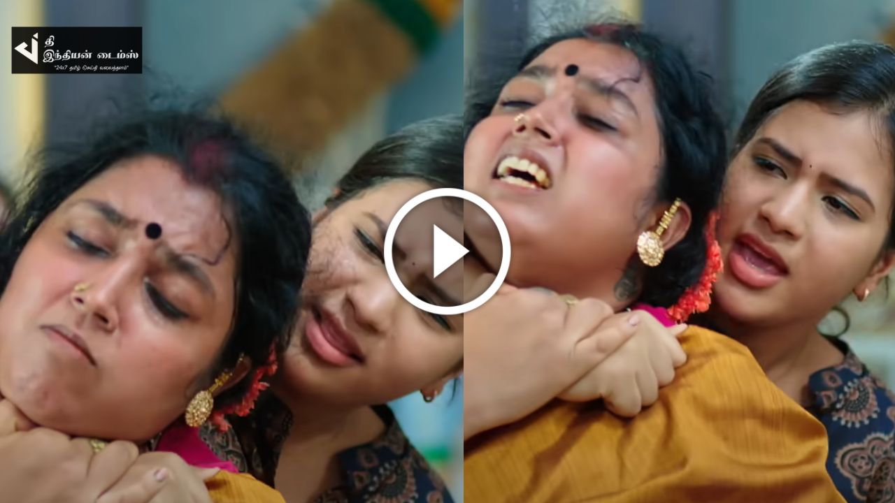 ஜான்சியை அடி வெளுத்த தர்ஷினி… எதிர்நீச்சல் ப்ரோமோ