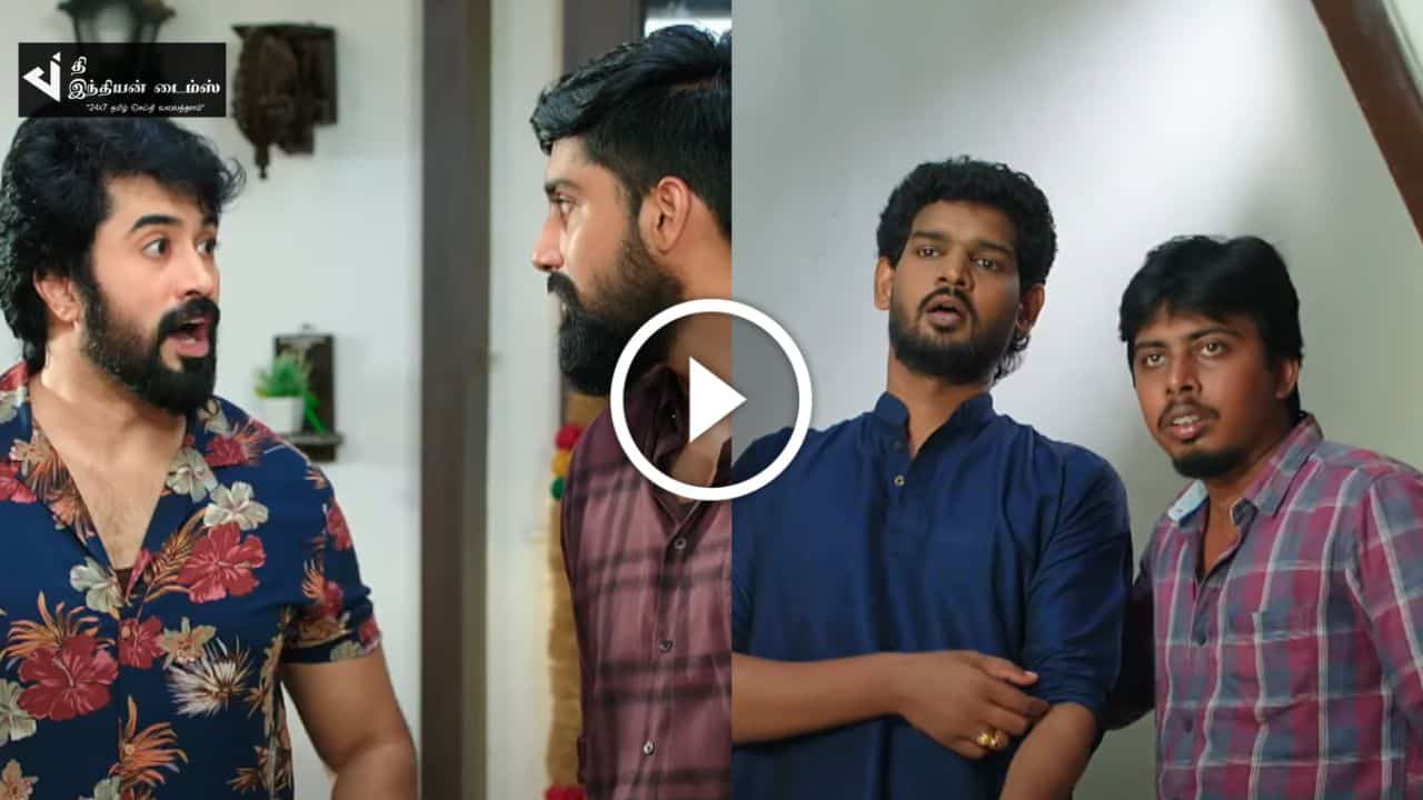 கரிகாலனை அடிக்க காத்திருக்கும் கதிர்…. பரபரப்பான எதிர்நீச்சல் ப்ரோமோ