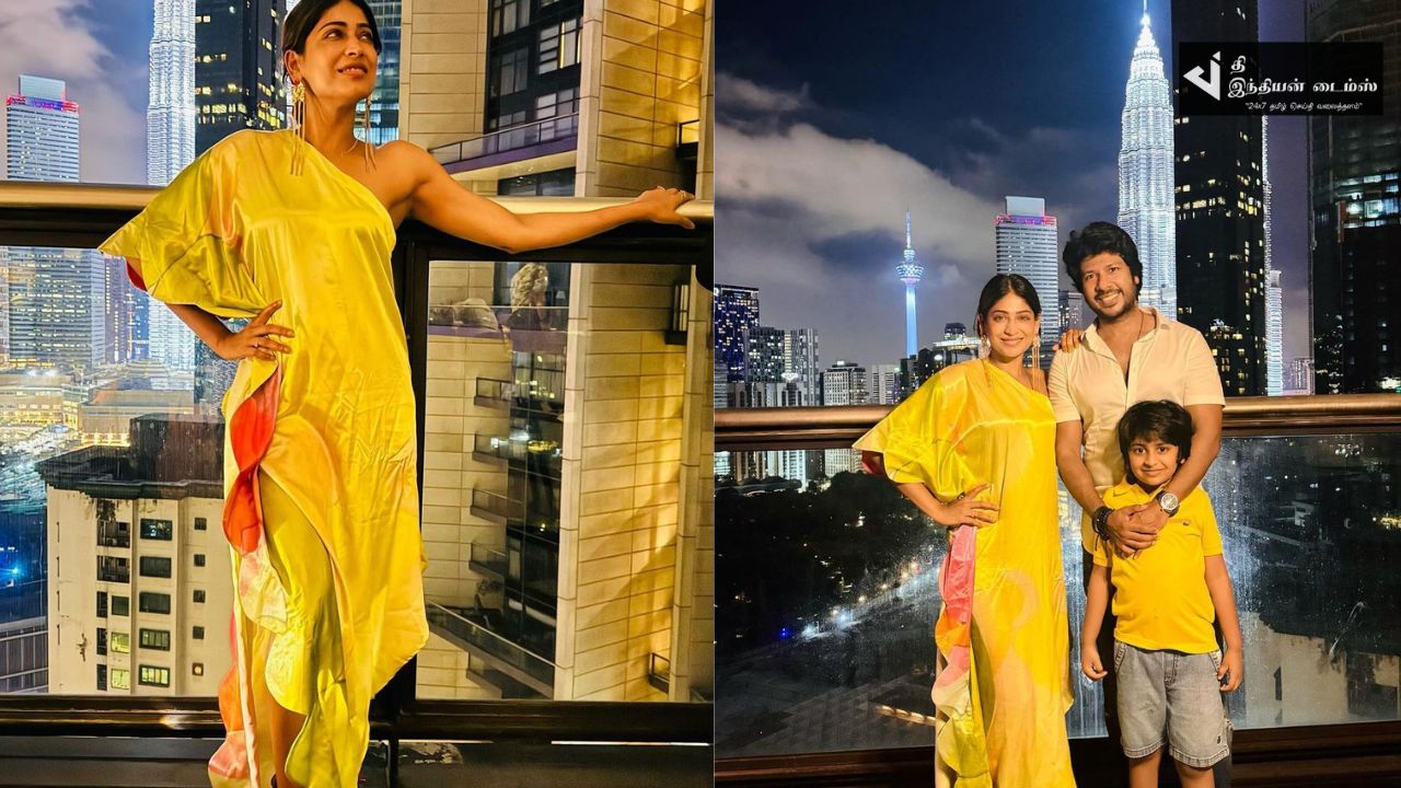 தோழிகளுக்கு மலேசியா நாட்டில் பார்ட்டி கொடுத்த சென்னை 28 பட நடிகை