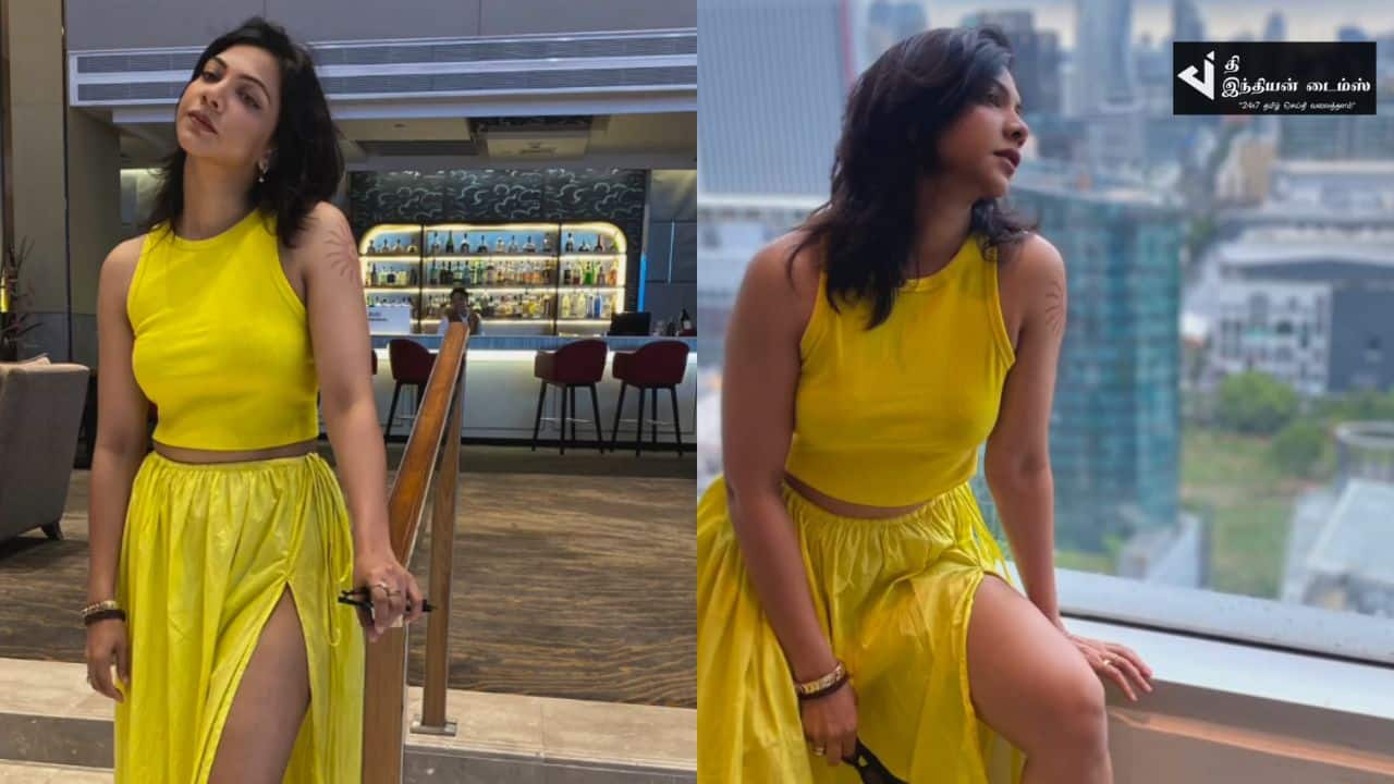 எல்லை மீறும் நடிகை மடோனா செபாஸ்டின்.. கடற்கரையில் அப்படி ஒரு போஸ்