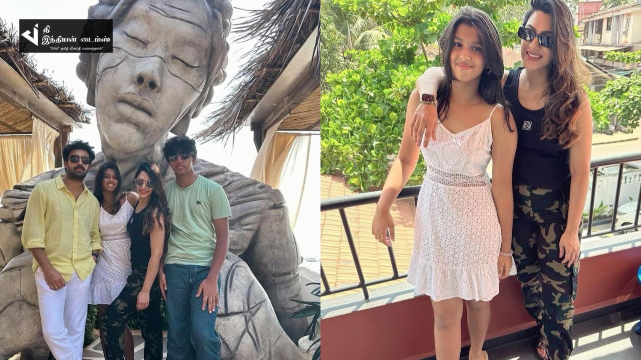 கோவாவில் குடும்பத்துடன் நடிகர் ஸ்ரீகாந்த் விடுமுறை கொண்டாட்டம்