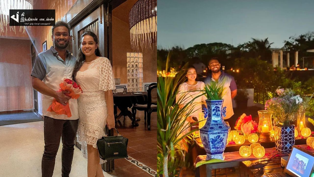 மனைவிக்கு CANDLE LIGHT DINNER கொடுத்து அசத்திய எருமசானி விஜய்