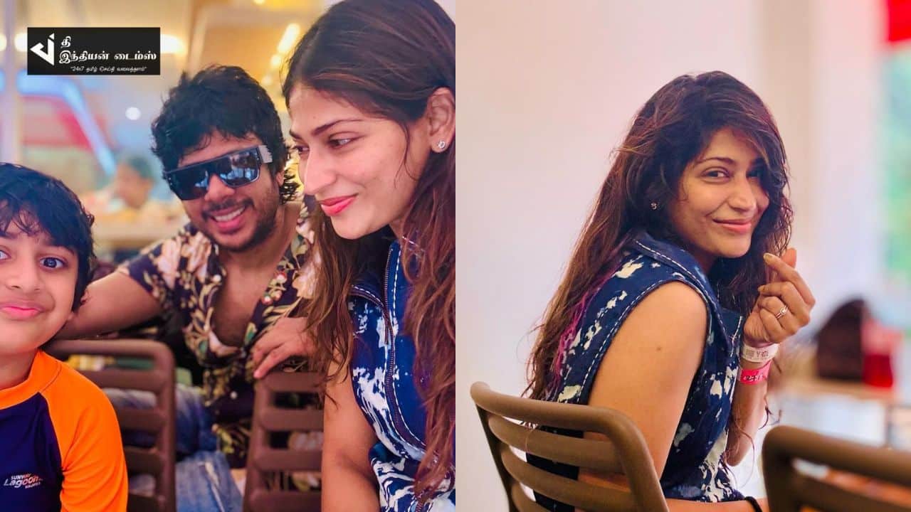 மலேசியாவில் குடும்பத்துடன் சென்னை 28 பட நடிகை விஜயலக்ஷ்மி விடுமுறை கொண்டாட்டம்