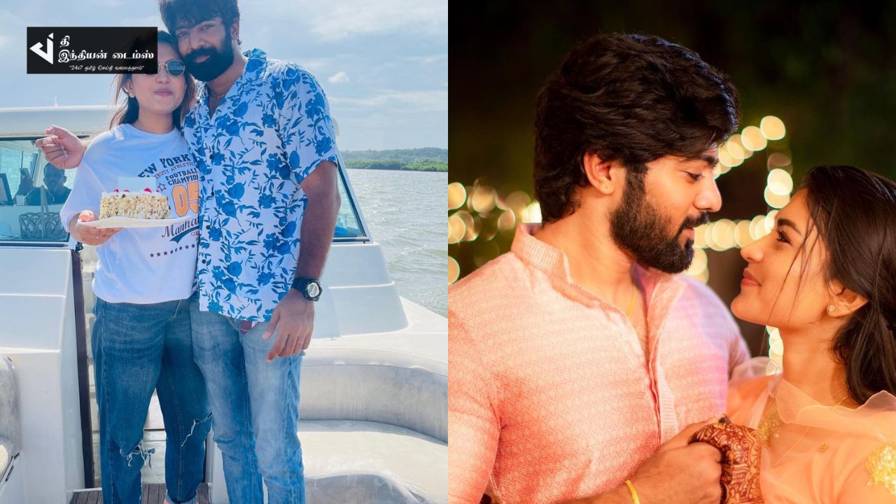 காதலுக்கு மதம் தேவையில்லை என நிரூபித்த ஆர்யன் ஷபானா ஜோடியின் கியூட்டான புகைப்படங்கள்