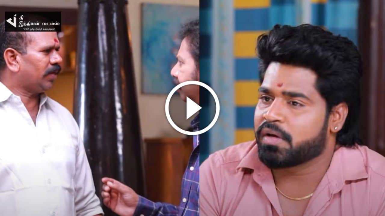 தங்கமயில் வீட்டிற்கு வந்த சரவணன்… தேடி வந்த கடன்காரர்கள்.. அதிர்ச்சியில் தங்கமயில்… பாண்டியன் ஸ்டோர்ஸ் ப்ரோமோ