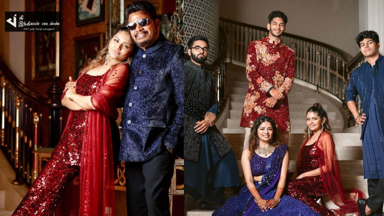 தளபதி விஜய் மகனுடன் நடிகை அதிதி சங்கர் எடுத்துக்கொண்ட புகைப்படங்கள்