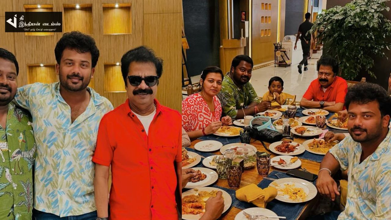 நடிகர் மற்றும் இயக்குனர் பாண்டிராஜனின் அழகிய குடும்ப புகைப்படங்கள்