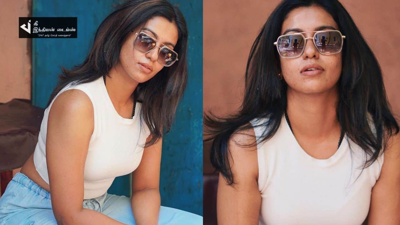 மிரட்டலான லுக்கில் பாரதி கண்ணம்மா ரோஷினி வெளியிட்ட புகைப்படம்