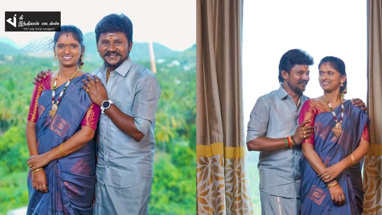 கணவர் செந்திலுக்கு பிறந்தநாள் வாழ்த்து சொன்ன பாடகி ராஜலக்ஷ்மி