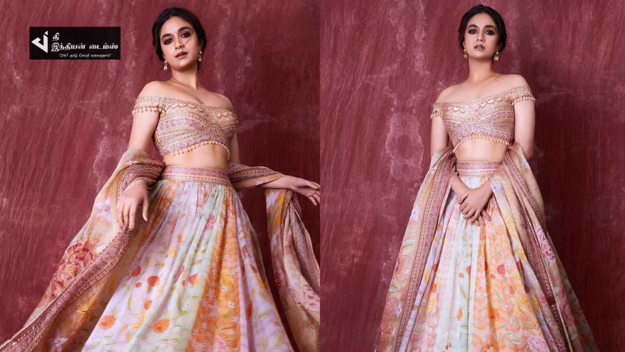 நடிகை கீர்த்தி சுரேஷின் அழகுகொஞ்சும் புகைப்படங்கள்